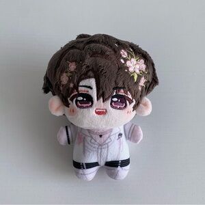 [SOLD] NEW Love and Deepspace Caleb 10cm Keychain Spring and Flowers Plush